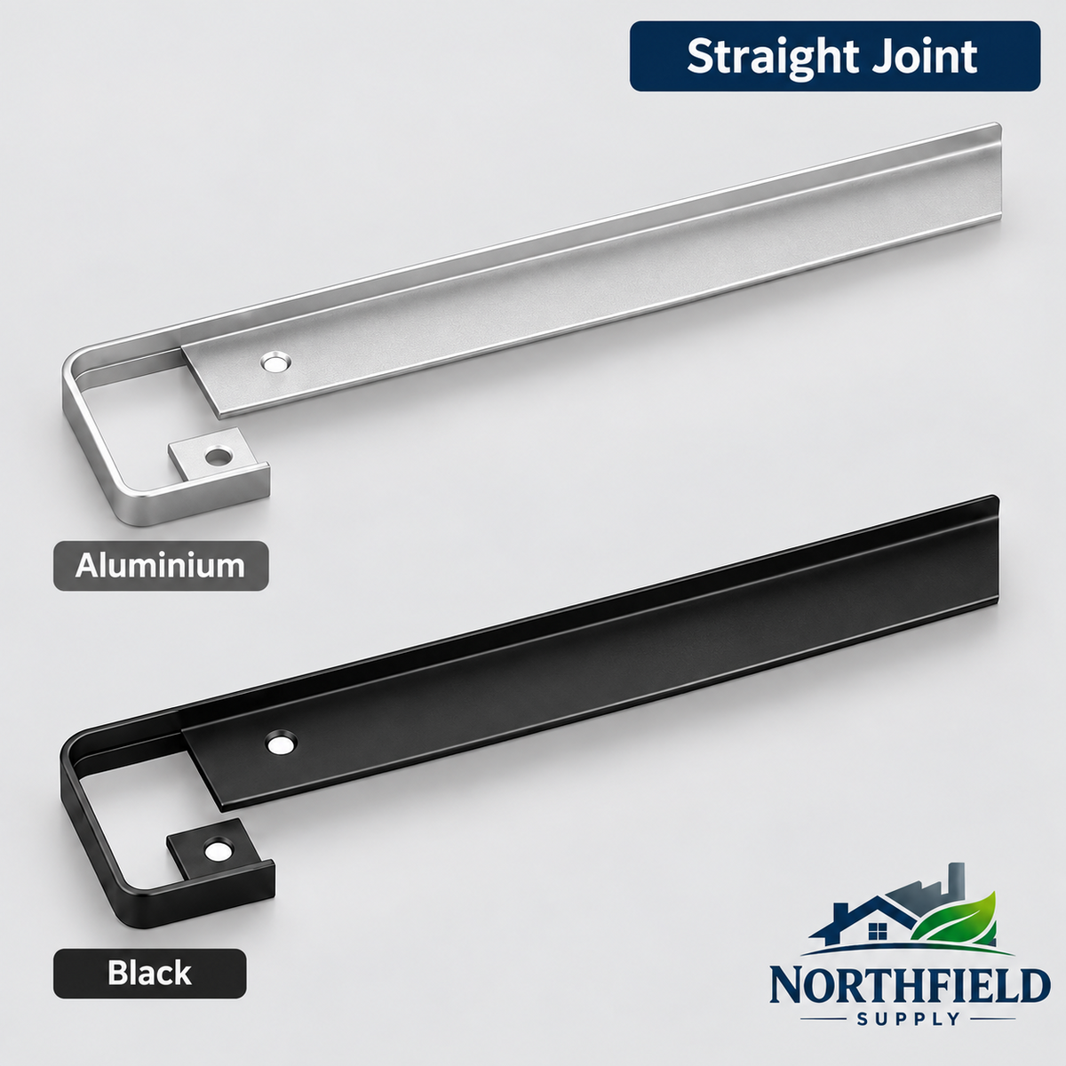40mm Kitchen Worktop Joint Strips Edge Trim End Cap Corner Straight Joining Bar