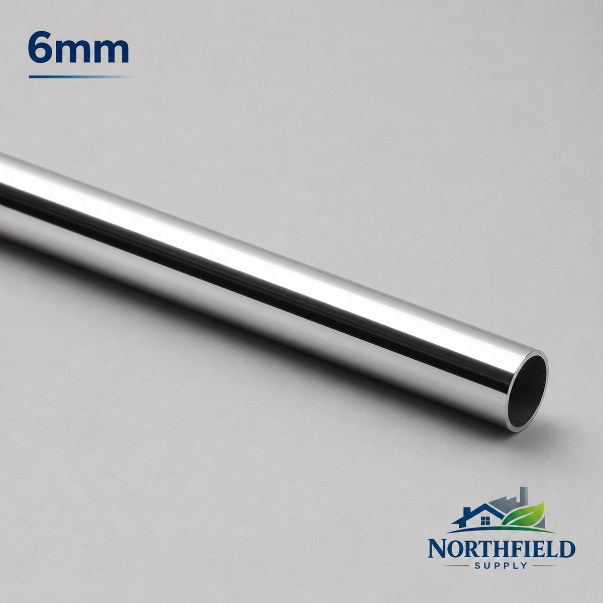 Aluminium Round Tube Pipe 1M 39.37 inches Hollow Metal Tubing Various Sizes