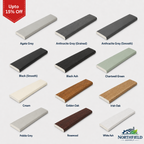 uPVC Cloaking Fillet D Mould Trim Bead PVC Window Door Architrave 5 Metres