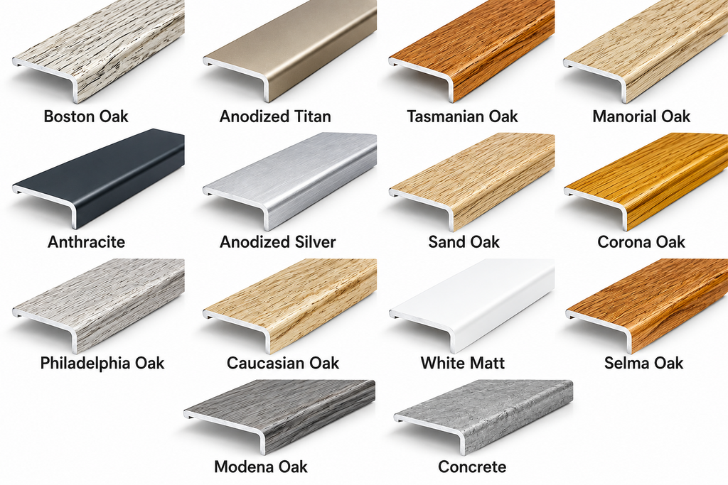 PVC Laminate Floor Edging End Profile 1M Threshold Bar Door Trim Floor Strip