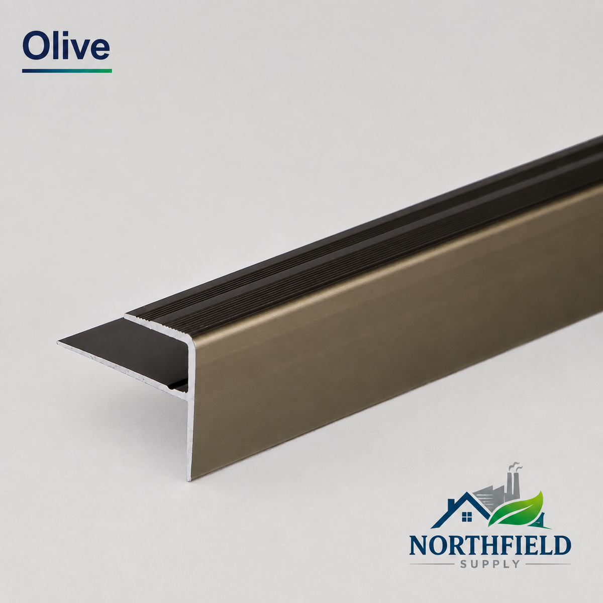 Aluminium Stair Nosing Edge Trim 900mm Step Edging for Laminate Carpet 16x23x8mm