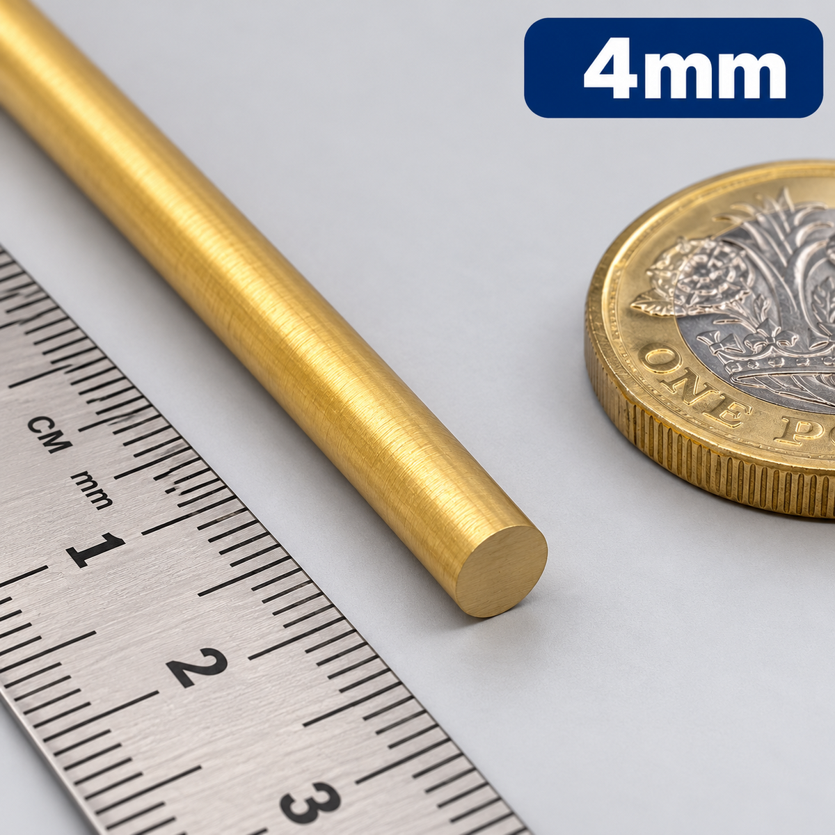 Brass Round Bar Rod CZ121 Solid Brass 2mm 3mm 4mm 5mm 6mm 8mm 10mm 12mm-20mm