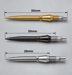 Target Darts Swiss Storm Nano Steel Tip Dart Points Replacement Grip Pack of 3