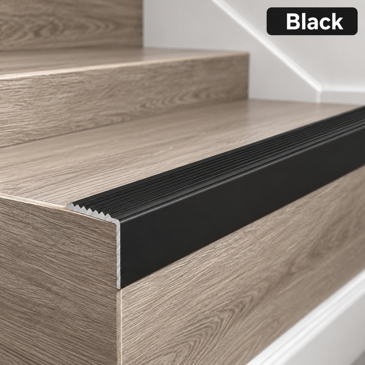 Aluminium Stair Nosing 900mm x 19.5mm x 20mm Anti Slip Stair Edge Trim A30