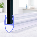 Shower Screen Rubber Bath Seal Door Strip Glass 4 -10mm Gap 7-23mm 900mm Long UK