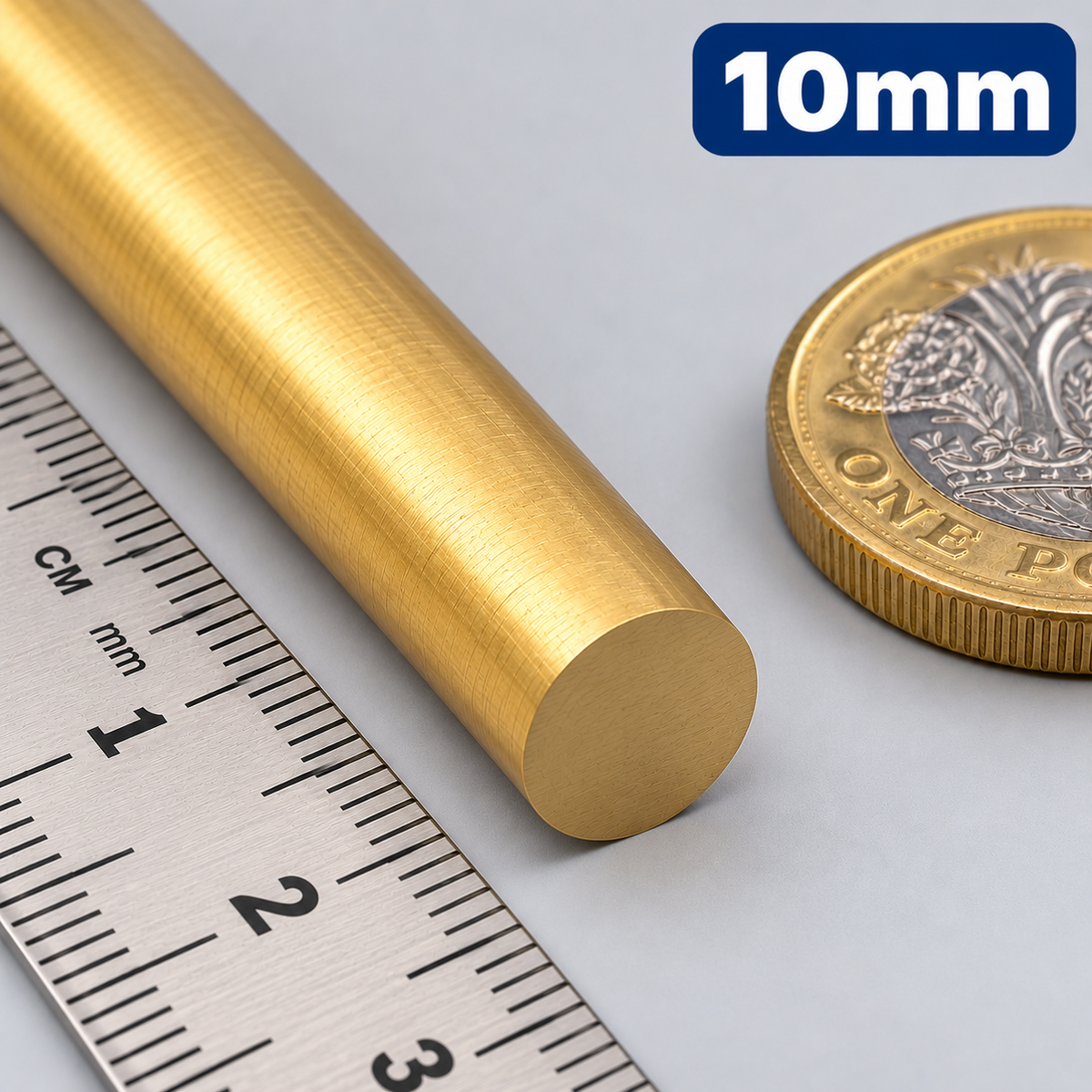 Brass Round Bar Rod CZ121 Solid Brass 2mm 3mm 4mm 5mm 6mm 8mm 10mm 12mm-20mm