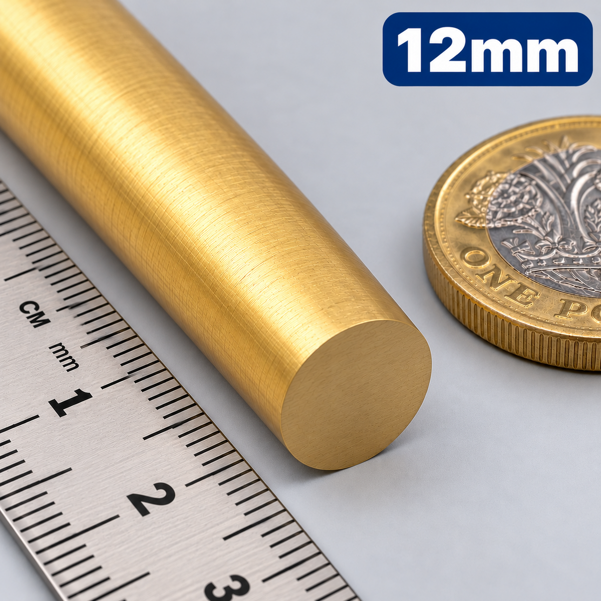 Brass Round Bar Rod CZ121 Solid Brass 2mm 3mm 4mm 5mm 6mm 8mm 10mm 12mm-20mm