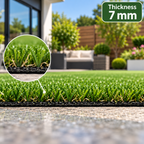 Artificial Grass Astro Turf Fake Lawn 7mm 20mm 30mm 35mm 40mm Garden 6 Widths
