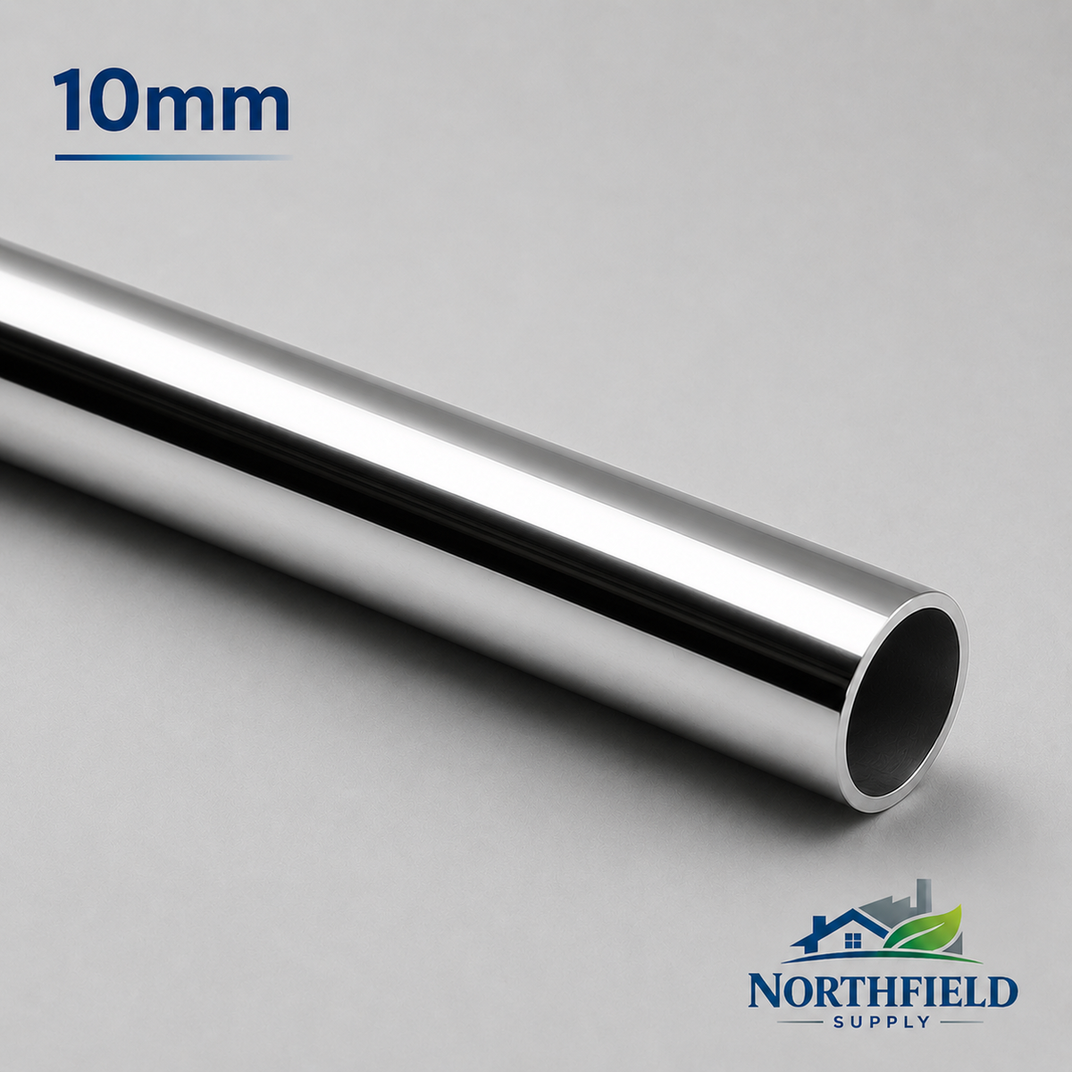 Aluminium Round Tube Pipe 1M 39.37 inches Hollow Metal Tubing Various Sizes