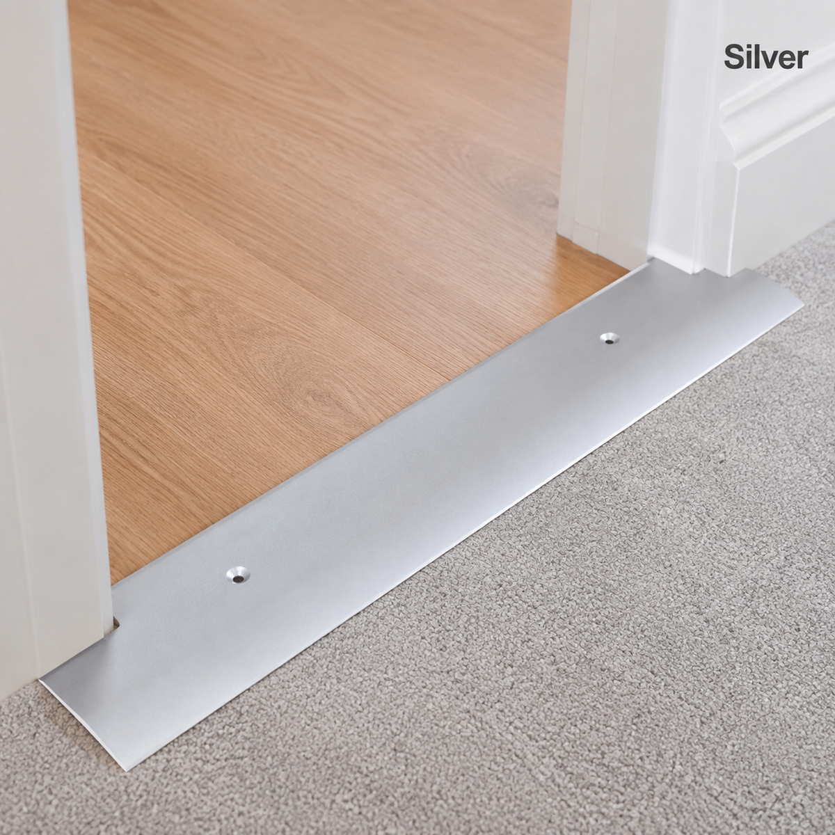 Aluminium Door Threshold Bar 70mm Wide Floor Transition Strip Trim 0.93m