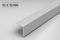 PVC Light Grey Corner Angle Trim 1M 90° Plastic Edge Protector Equal & Unequal