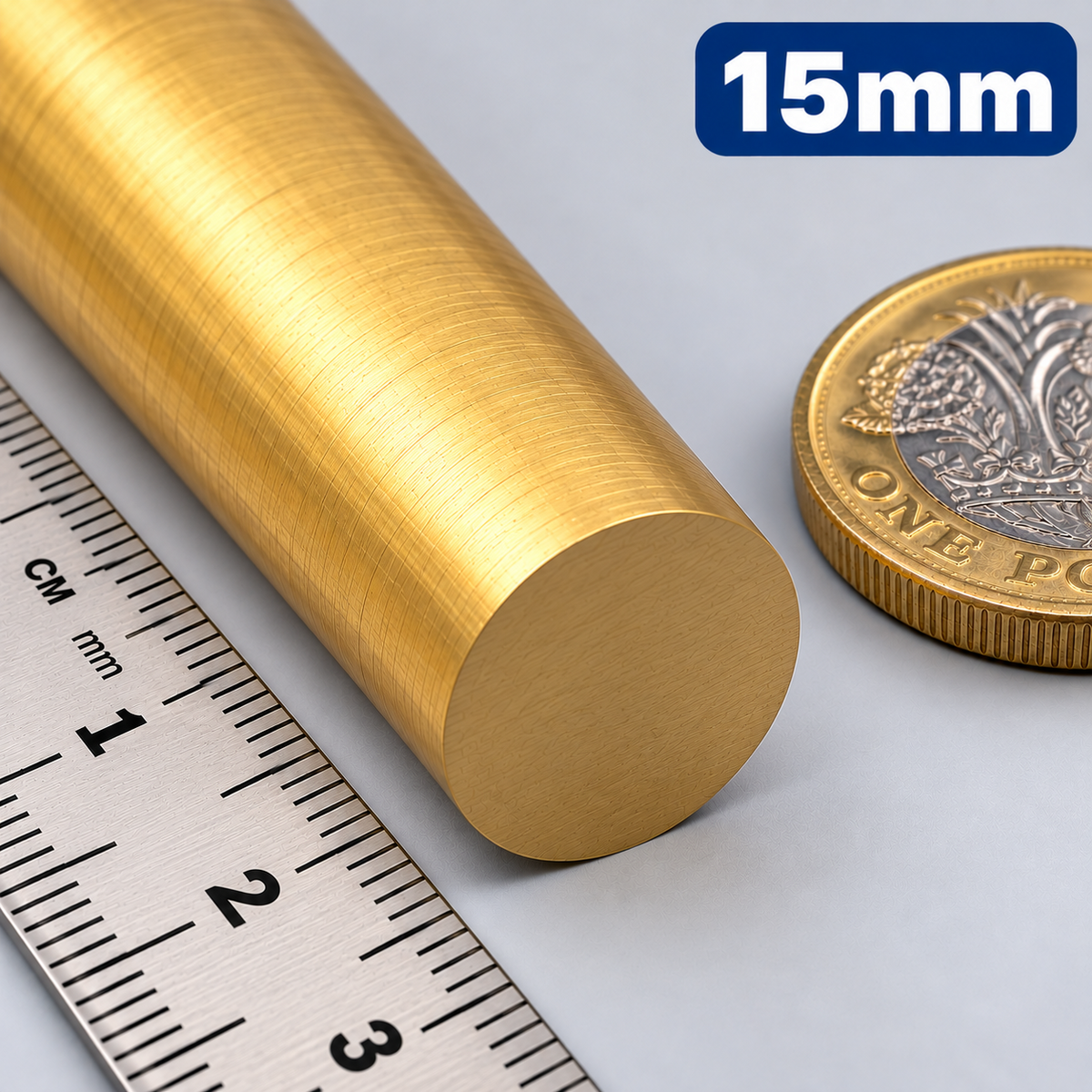 Brass Round Bar Rod CZ121 Solid Brass 2mm 3mm 4mm 5mm 6mm 8mm 10mm 12mm-20mm