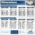 Kitchen Drawer Box Sides & Roller Runners White/Silver All Sizes 25kg