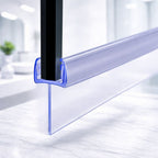 Shower Screen Rubber Bath Seal Door Strip Glass 4 -10mm Gap 7-23mm 900mm Long UK