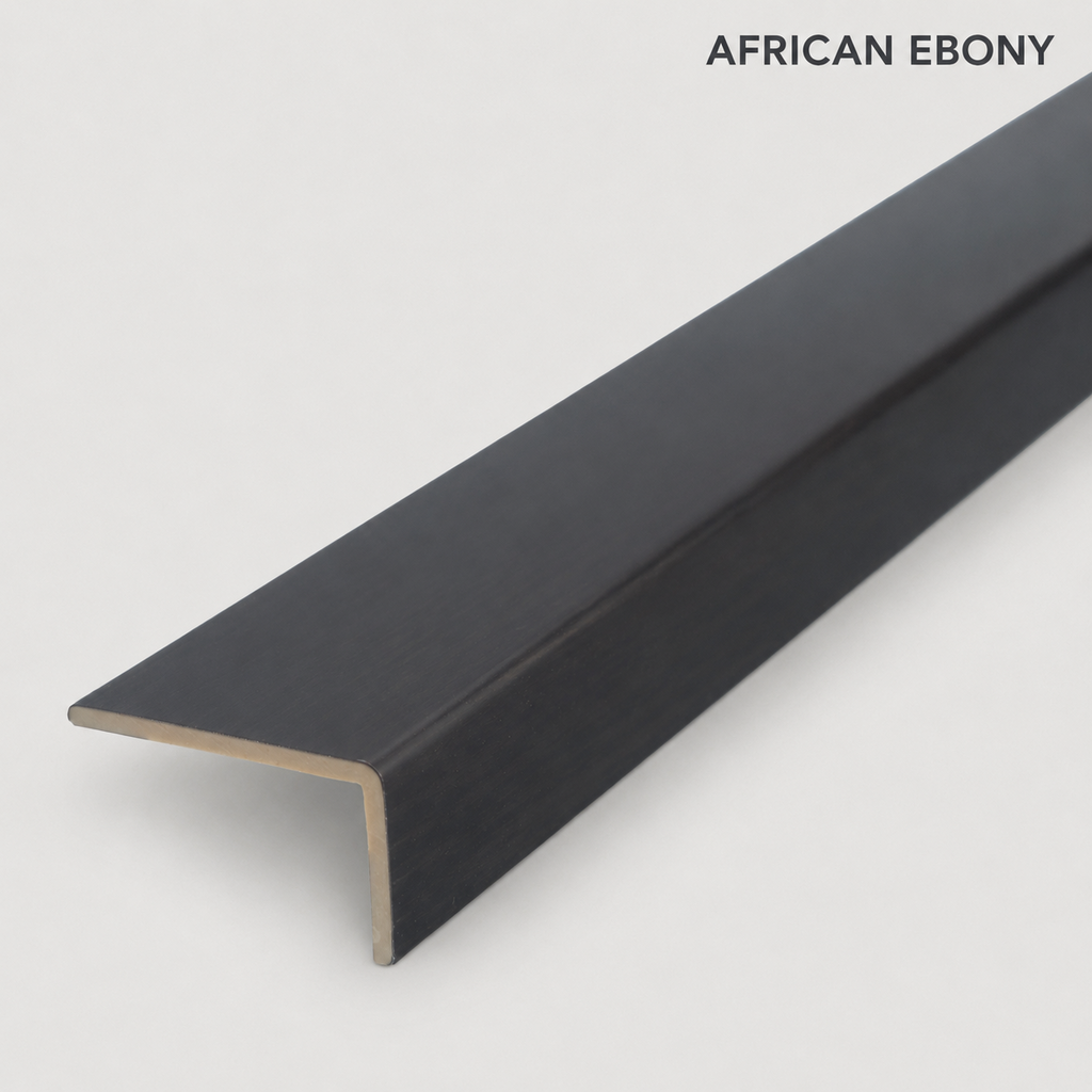 UPVC Wood Effect Stair Nosing Edge Trim Self-Adhesive 1000 x 35 x 20mm