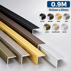 Aluminium Stair Nosing 900mm x 19.5mm x 20mm Anti Slip Stair Edge Trim A30