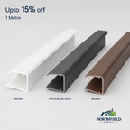 uPVC Polycarbonate Sheet End Closure Drip Trim 1m Conservatory Roof Glazing