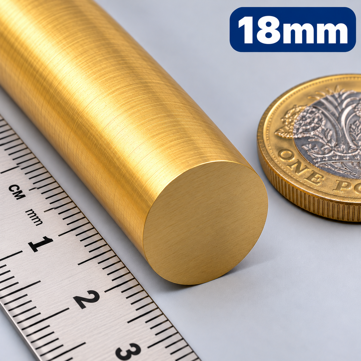 Brass Round Bar Rod CZ121 Solid Brass 2mm 3mm 4mm 5mm 6mm 8mm 10mm 12mm-20mm