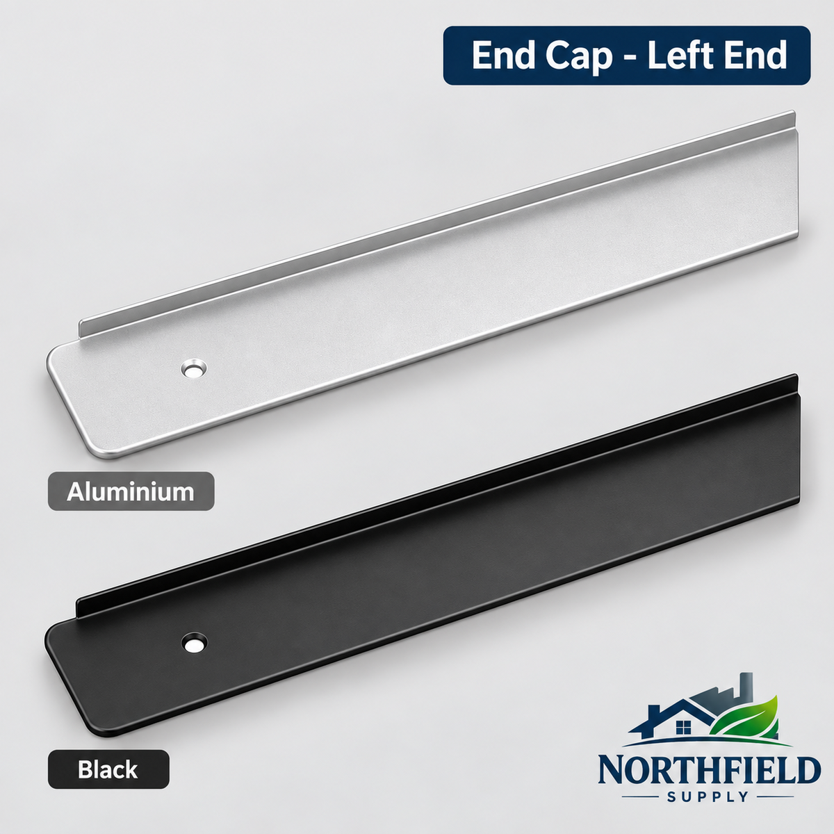 40mm Kitchen Worktop Joint Strips Edge Trim End Cap Corner Straight Joining Bar