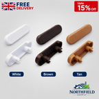 uPVC Window Door Face Drain Caps Double Glazing Drainage Cover Caps PVC