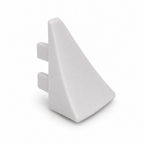 Kitchen Worktop Profile Strip Splashback Edging Trim PVC Seal 3m 23x23mm