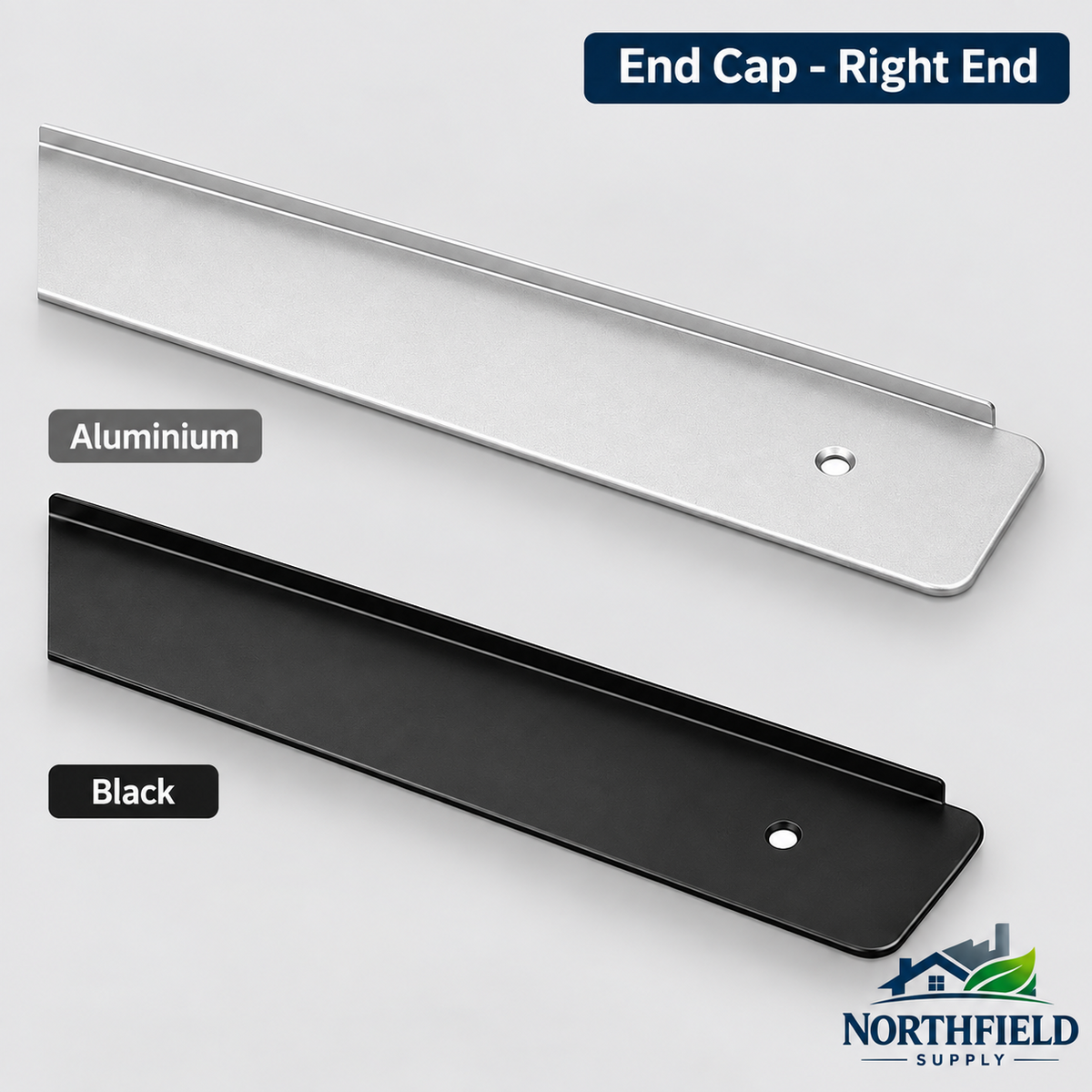 40mm Kitchen Worktop Joint Strips Edge Trim End Cap Corner Straight Joining Bar