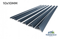 PVC Corner Angle Trim 2.5M Anthracite Equal & Unequal 90° Profile Various Sizes