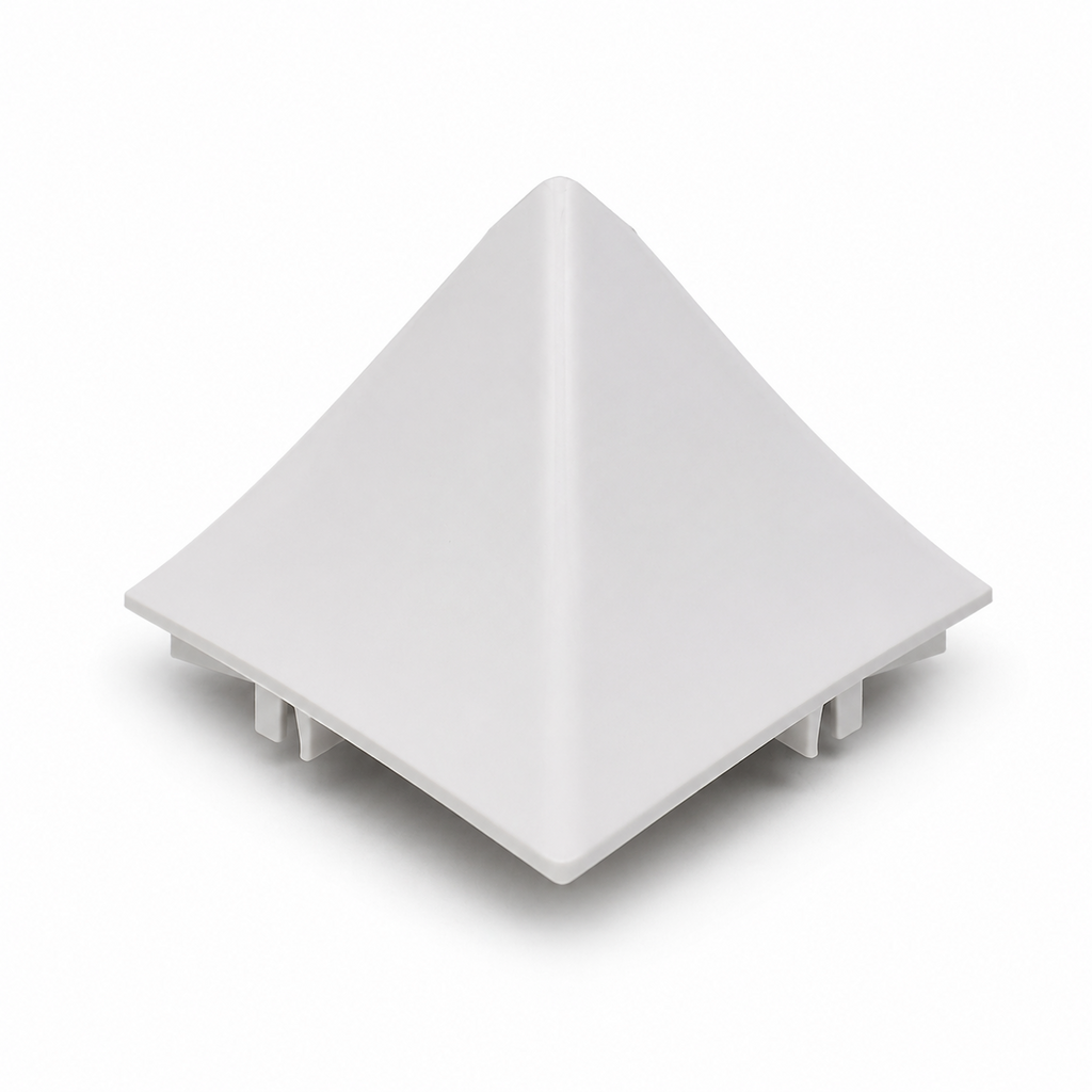 Kitchen Worktop Profile Strip Splashback Edging Trim PVC Seal 3m 23x23mm