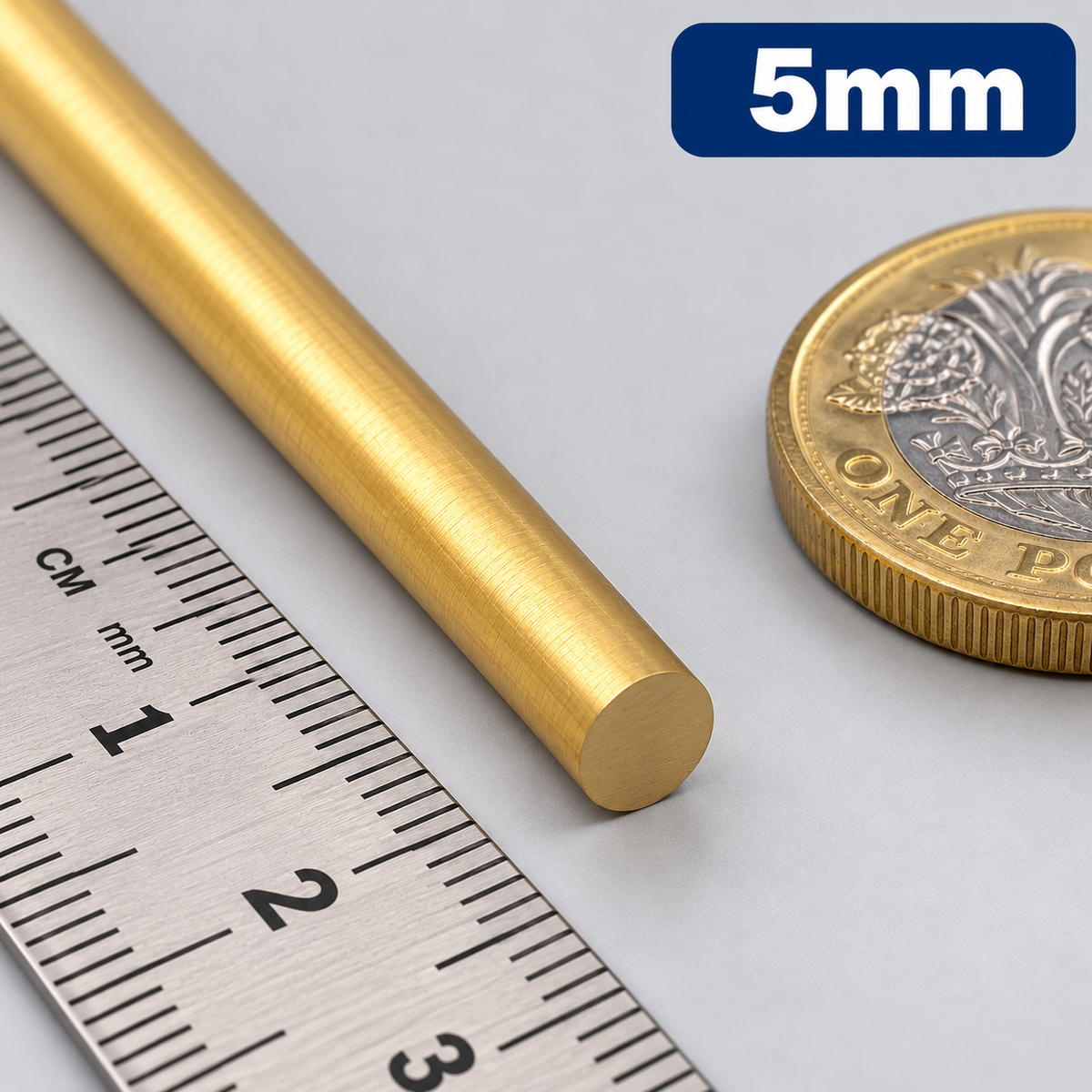 Brass Round Bar Rod CZ121 Solid Brass 2mm 3mm 4mm 5mm 6mm 8mm 10mm 12mm-20mm