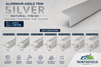 Aluminium Angle Corner Trim 1M Natural & Anodised Edge Edging Protector Profile
