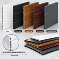 UPVC Hollow Soffit Board Tongue & Groove Ceiling Cladding Panels Sheets 5M
